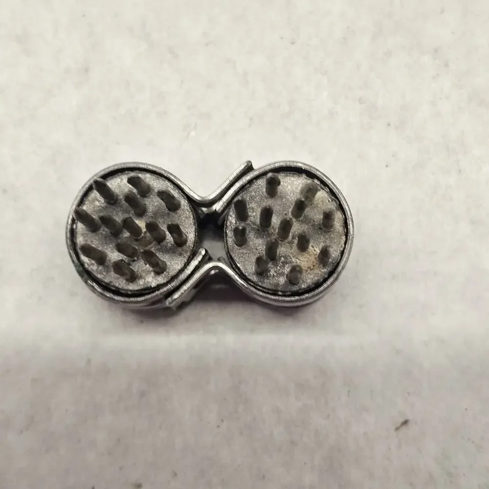 Vintage Small Dual Metal Flower Frog Pins Spikes Floral Arranging 1 Or 2